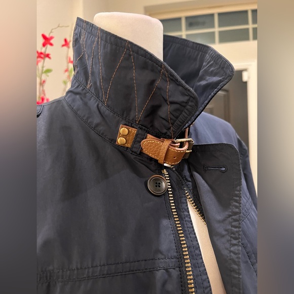 Massimo Dutti Dark Blue Lightweight mens Jacket Large - Picture 5 of 16